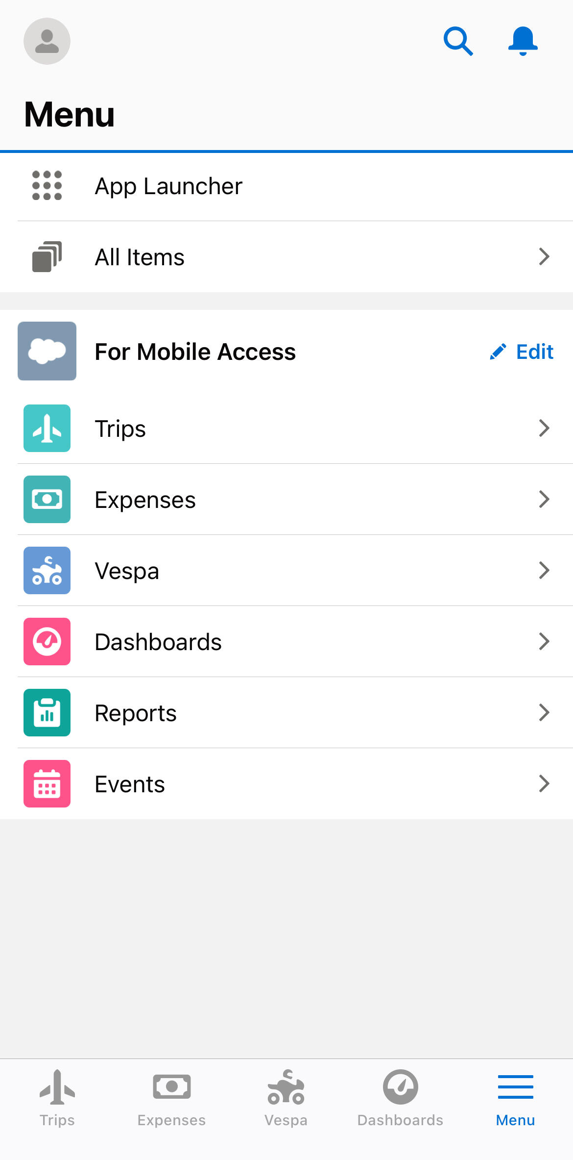 Salesforce mobile app for everyday tasks